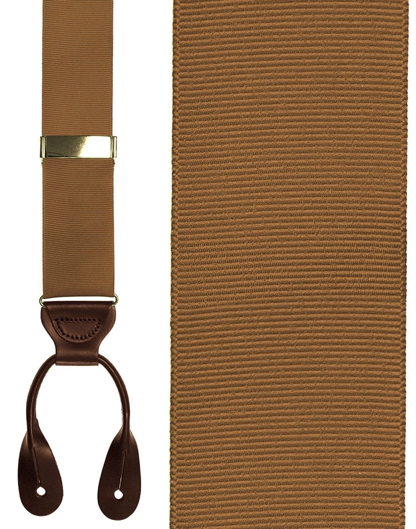Turquoise Grosgraine Ribbon Suspenders by Cardi main image 0