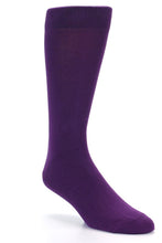 Bold Socks Plum Bold Solid Socks