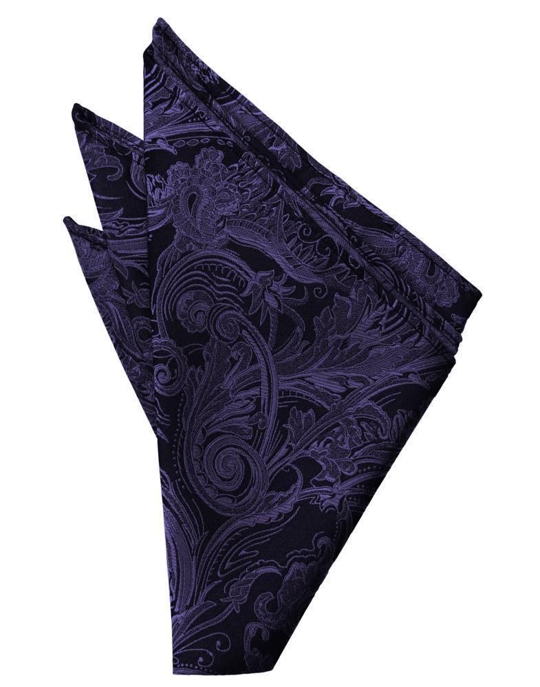 Cardi Amethyst Tapestry Pocket Square