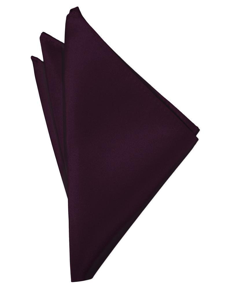 Cardi Berry Luxury Satin Pocket Square