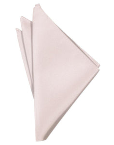 Cardi Blush Luxury Satin Pocket Square