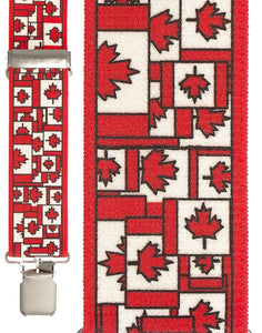 Cardi "Canadian Patchwork" Suspenders