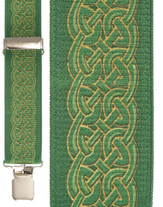 Cardi "Celtic Green" Suspenders
