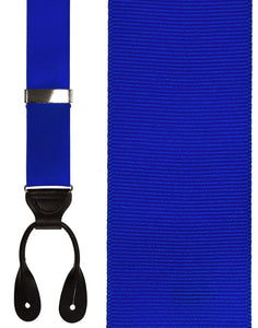 Cardi "Electric Blue Grosgraine Ribbon II" Suspenders