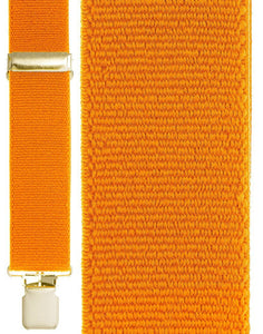 Cardi "Fluorescent Orange Terry Casual" Suspenders