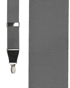 Cardi "Grey Grosgraine Ribbon" Suspenders