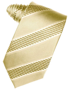 Harvest Maize Venetian Stripe Necktie