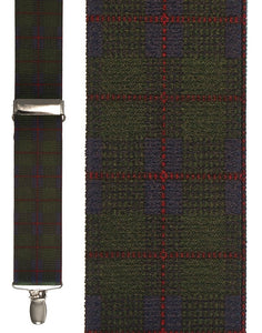 Cardi "Hunter Scottish Plaid" Suspenders