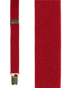 Cardi "Kids Red Oxford" Suspenders