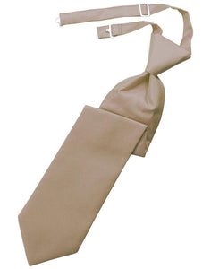 Cardi Latte Solid Twill Kids Necktie