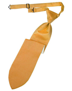 Cardi Mandarin Herringbone Kids Necktie