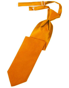 Cardi Mandarin Luxury Satin Kids Necktie
