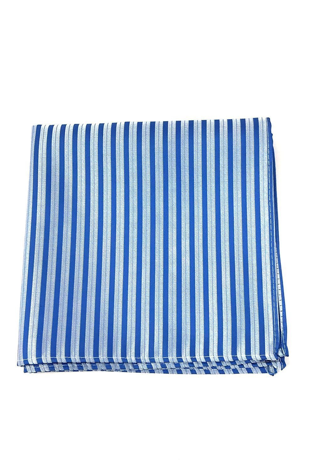 Cardi Navy Newton Stripe Pocket Square