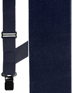 Cardi "Navy Side Clip" Suspenders