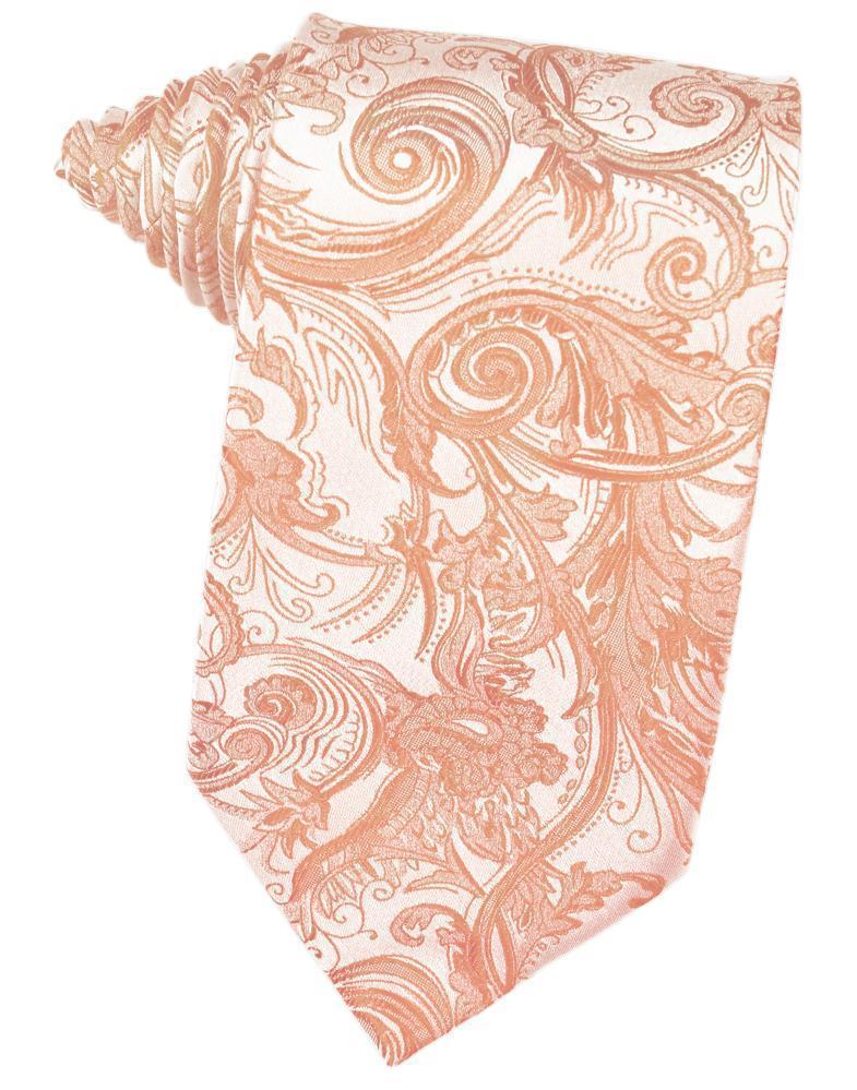 Peach Tapestry Necktie