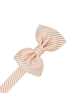 Peach Venetian Bow Tie