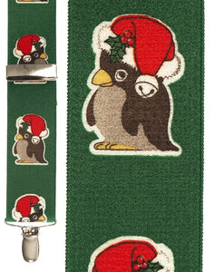 Cardi "Penguin Green" Suspenders