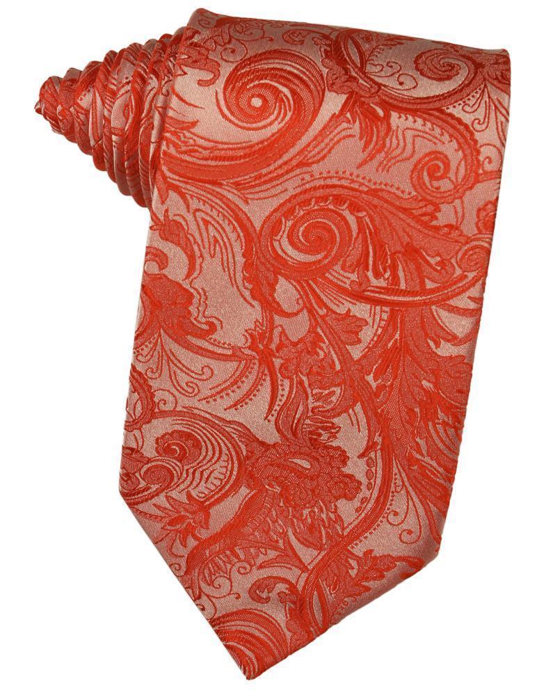 Persimmon Tapestry Necktie