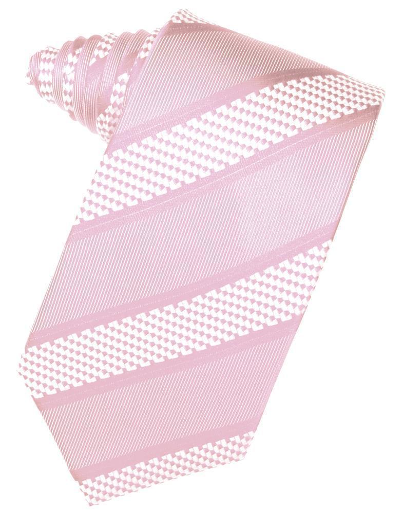 Pink Venetian Stripe Necktie