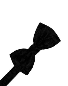 Black Tapestry Bow Tie