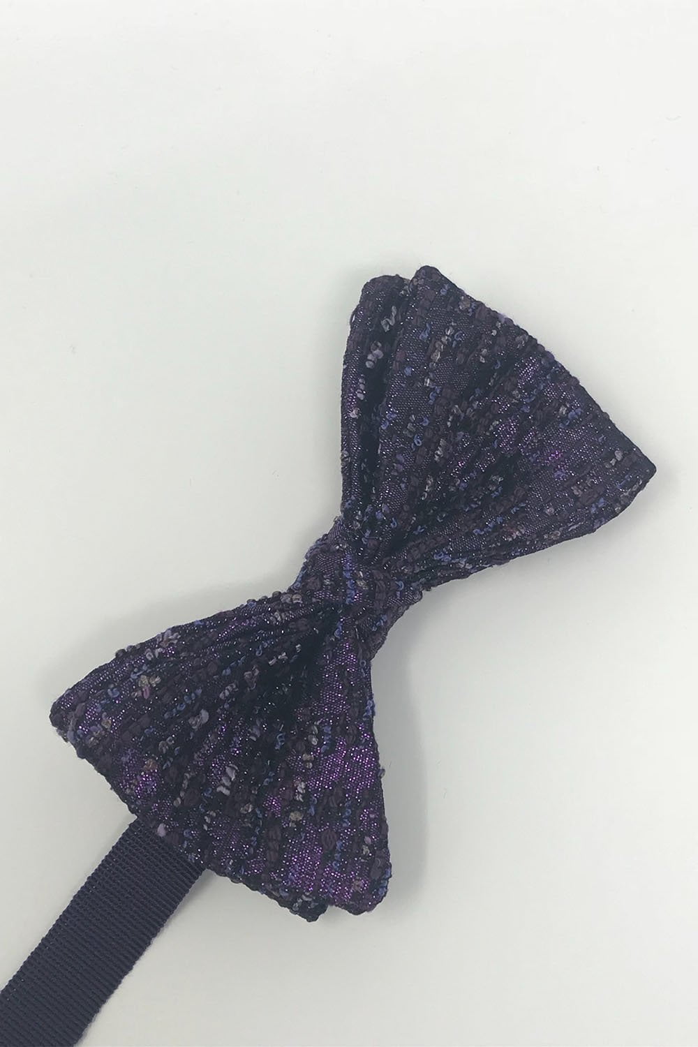 Cardi Purple Laurent Kids Bow Tie