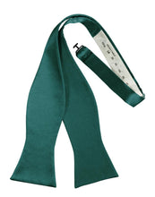 Cardi Self Tie Jade Luxury Satin Bow Tie