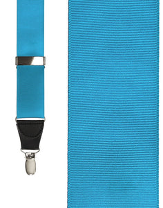 Cardi "Turquoise Grosgraine Ribbon" Suspenders