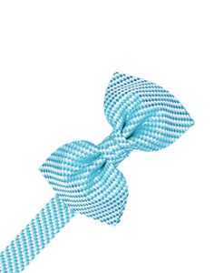 Turquoise Venetian Bow Tie