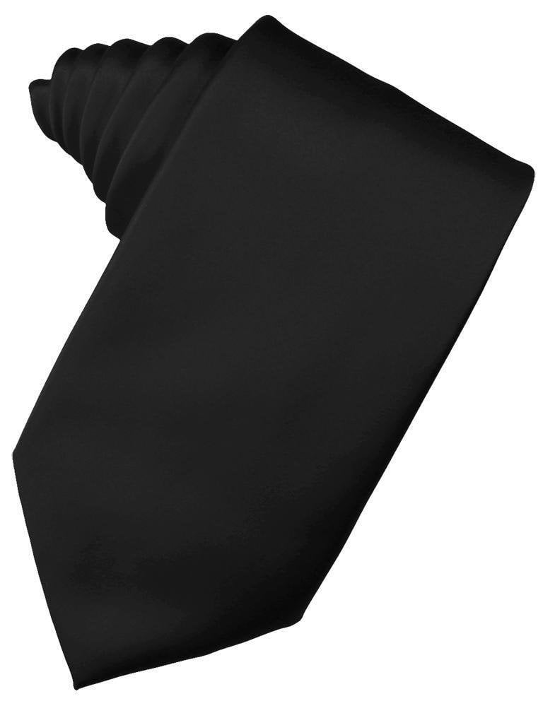 Black Noble Silk Necktie