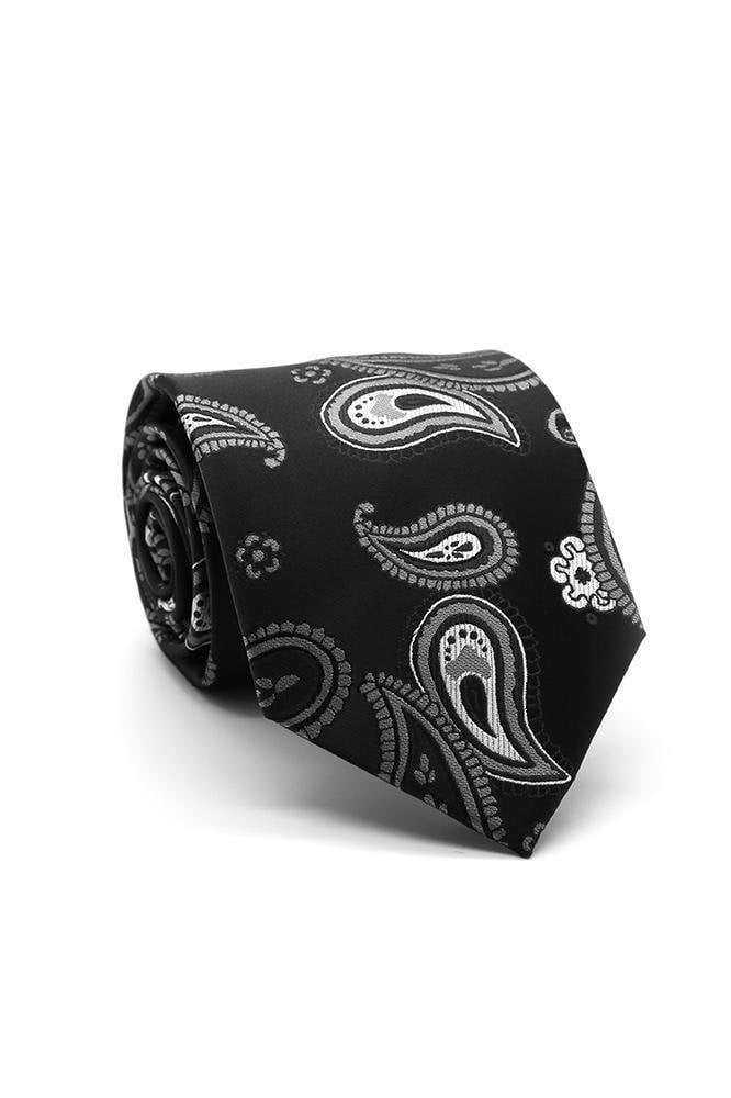 Ferrecci Black Arcadia Necktie