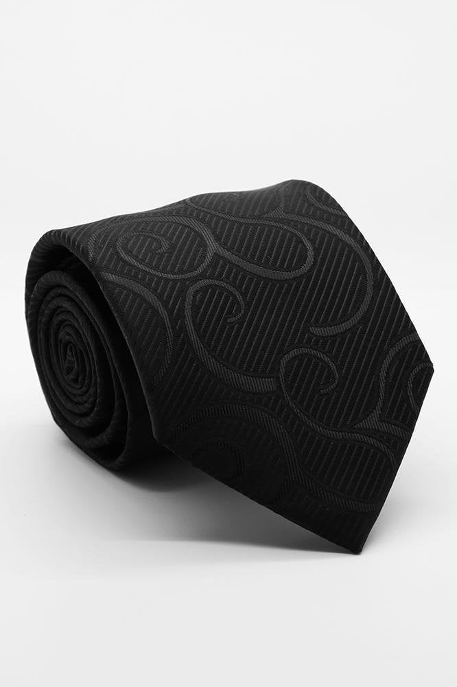 Ferrecci Black Clayton Necktie