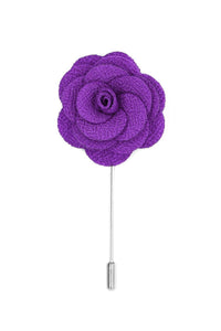 Ferrecci "Clio" Purple Lapel Flower