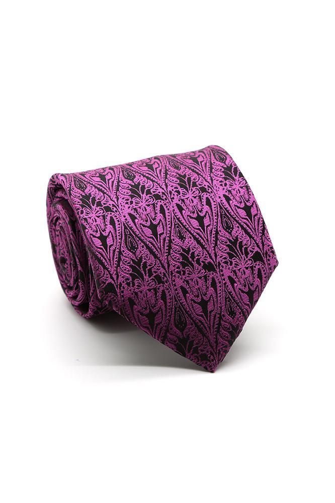 Ferrecci Fuchsia Cypress Necktie